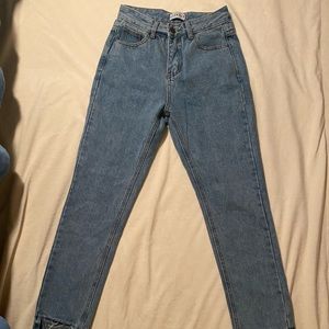 Princess Polly Lioness Medium Wash Jeans